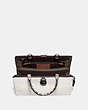 COACH®,SERRA SATCHEL IN COLORBLOCK,Leather,Large,Pewter/Chalk Multi,Inside View,Top View