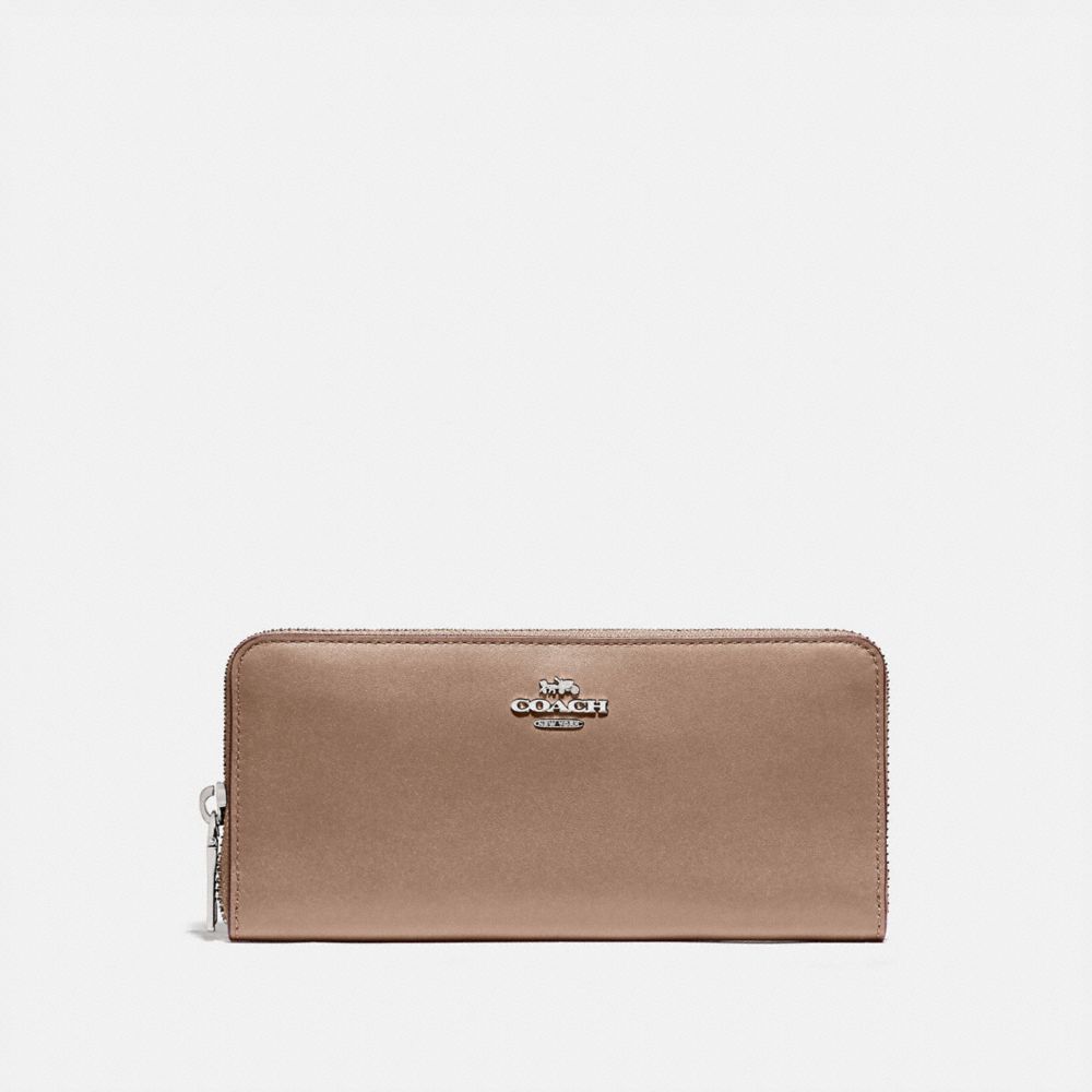 Coach accordion zip deals wallet