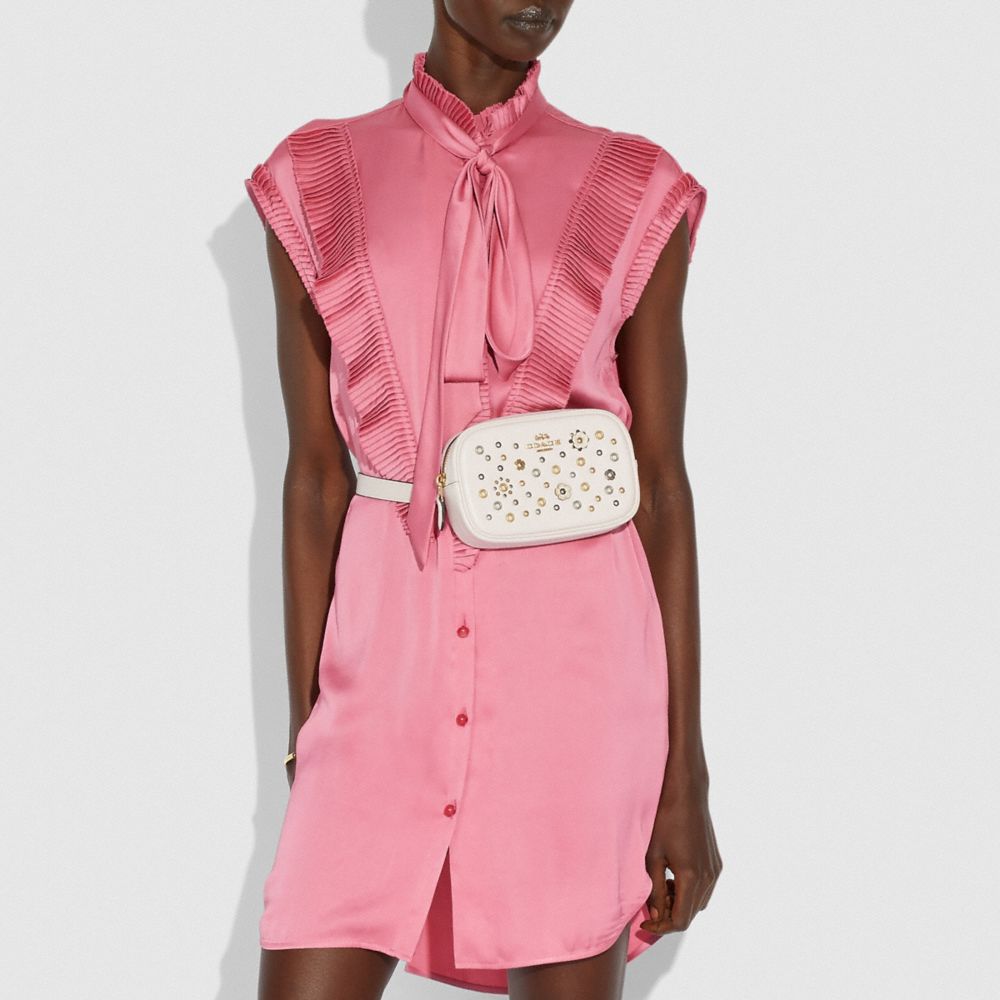 COACH®,Belt Bag With Scattered Rivets,,Detail View