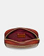 COACH®,BELT BAG IN COLORBLOCK SIGNATURE CANVAS,Coated Canvas,Brass/Tan/Rust,Inside View,Top View