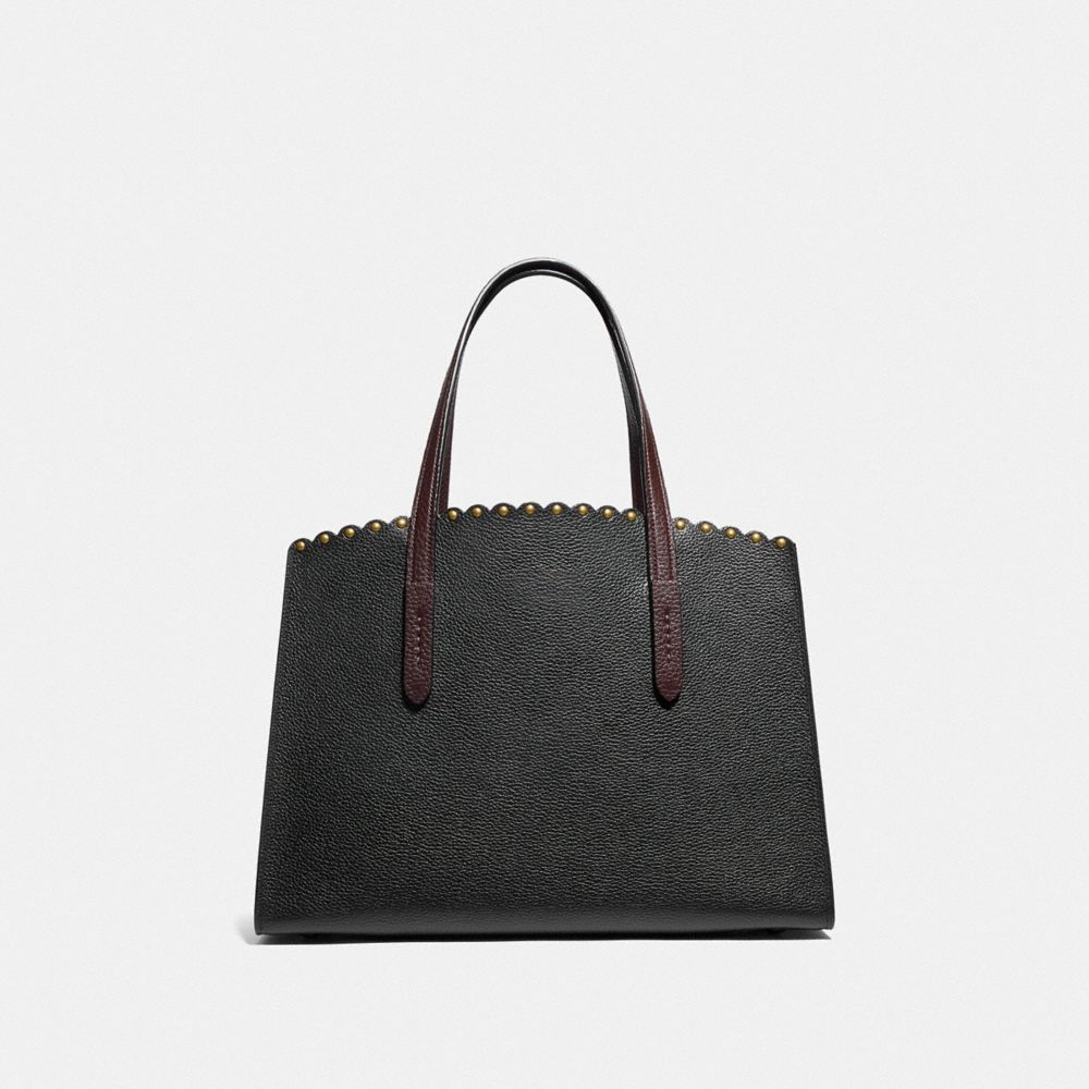 COACH® | Charlie Carryall With Scallop Rivets