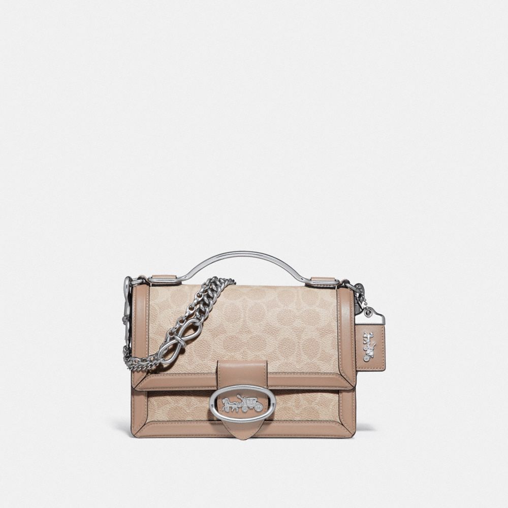 Coach riley store top handle