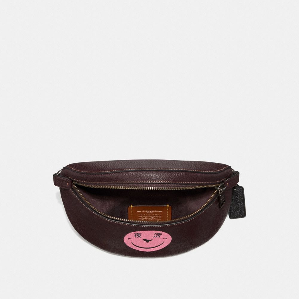 COACH®,Belt Bag With Rexy By Yeti Out,,Inside View,Top View