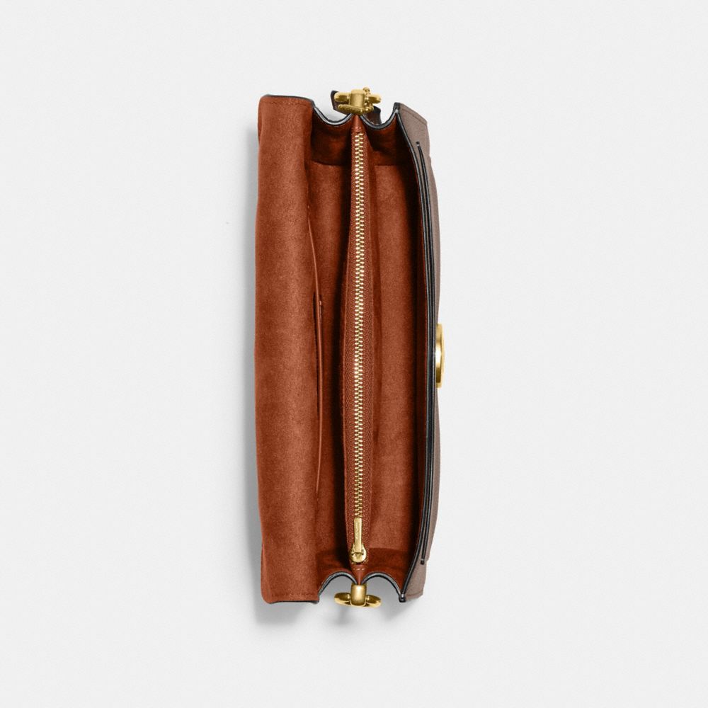 COACH®,Tabby Shoulder Bag 26,,Inside View,Top View