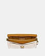 COACH®,TABBY SHOULDER BAG 26,Pebbled Leather,Medium,Brass/Chalk,Inside View,Top View