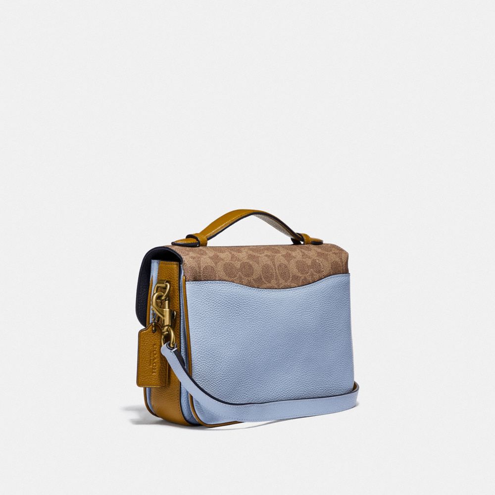 Coach coated canvas discount signature cassie crossbody