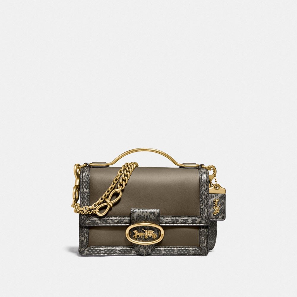 Coach bag clearance with snakeskin handles