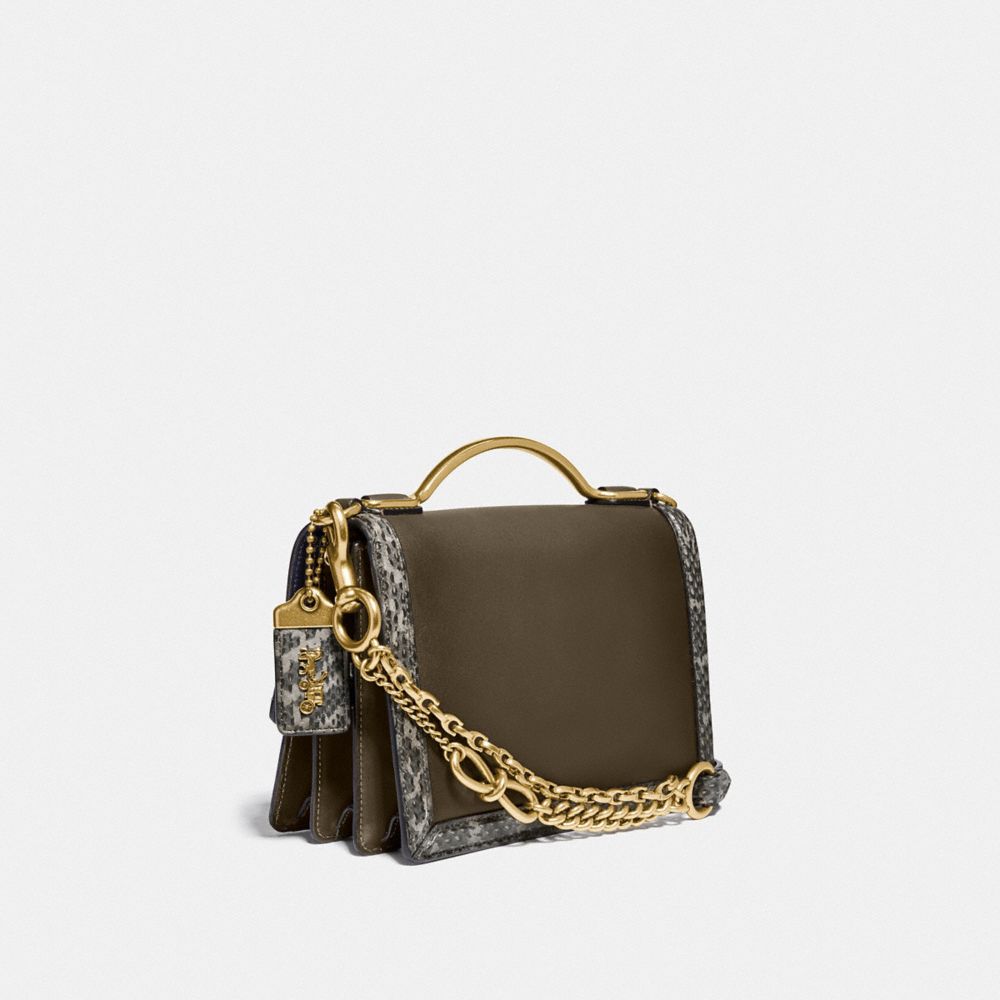 Coach riley top handle 22 online bag