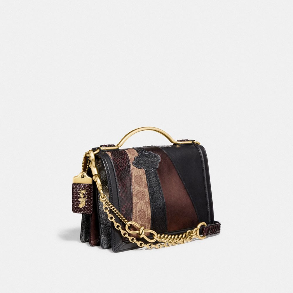 Coach riley top handle on sale bag