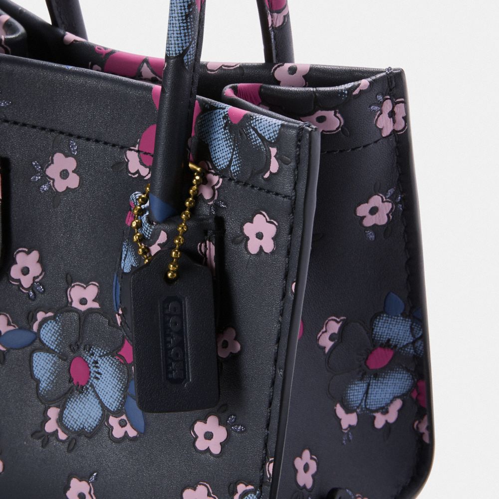 Floral print clearance coach purse