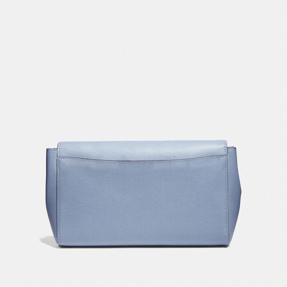 COACH®,Small Alexa Turnlock Clutch,,Back View