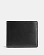 COACH®,3-IN-1 WALLET,Smooth Leather,Black,Front View