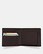 COACH®,3-IN-1 WALLET,Smooth Leather,Chestnut,Inside View,Top View