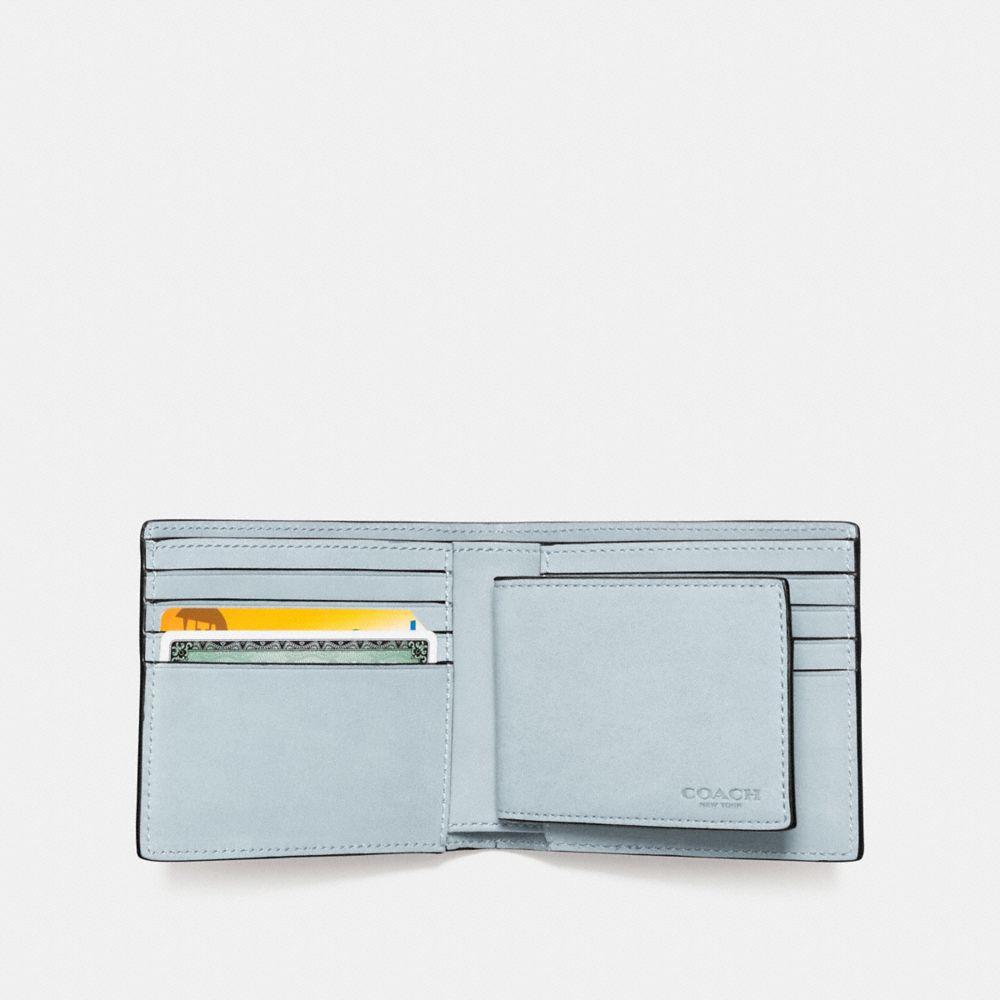 COACH®,3 In 1 Wallet,,Inside View,Top View