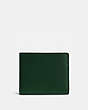 COACH®,3-IN-1 WALLET,Smooth Leather,RACING GREEN,Front View