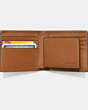 COACH®,3-IN-1 WALLET,Smooth Leather,Saddle,Inside View,Top View