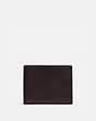 COACH®,SLIM BILLFOLD ID WALLET,Smooth Leather,Chestnut,Front View