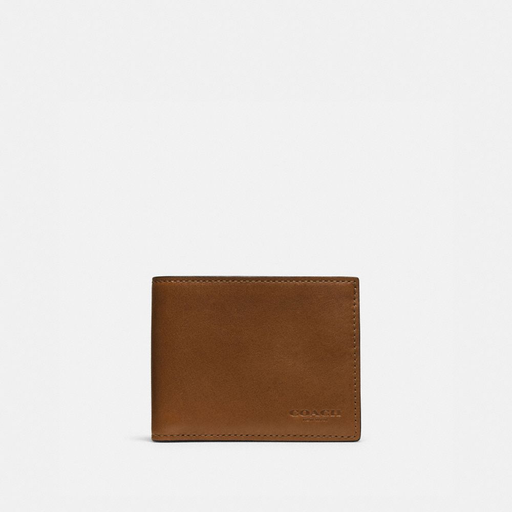 Coach Men's Slim Billfold in Sport Calf Wallets