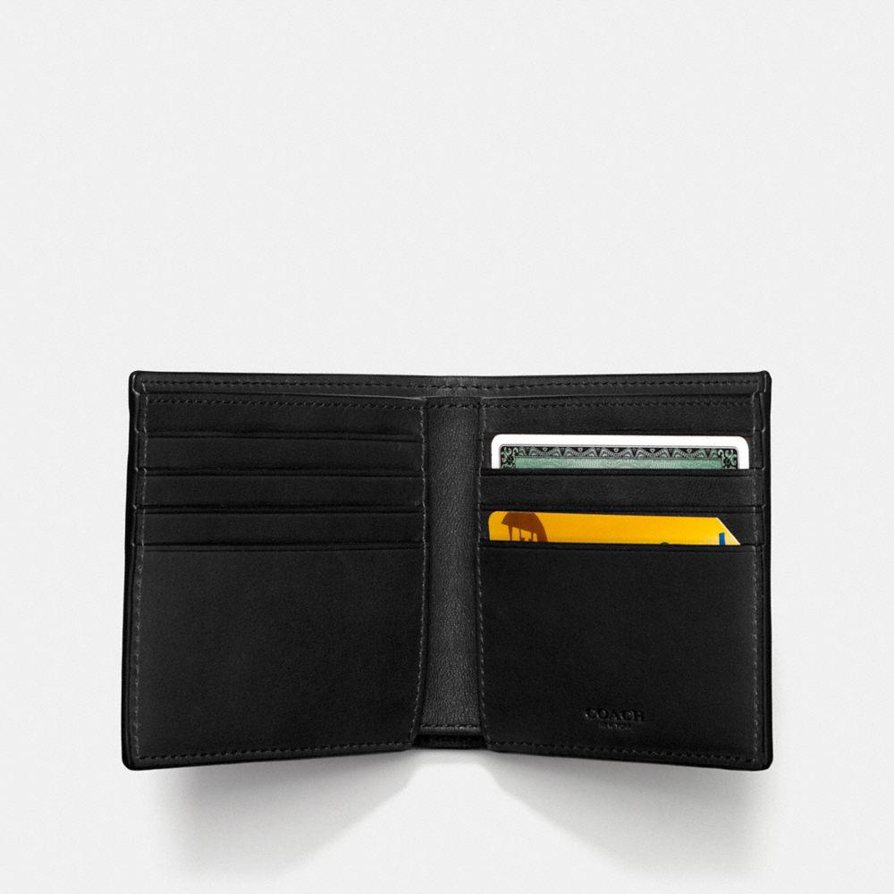 Double Billfold Wallet In Sport Calf Leather