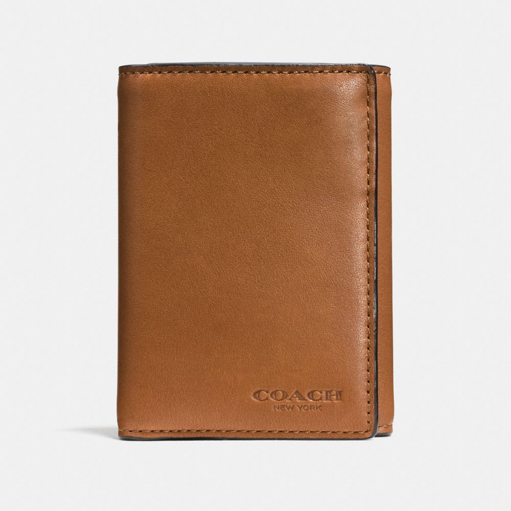 COACH®,Trifold Wallet,,Front View