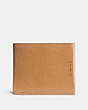 COACH®,MODERN BILLFOLD WALLET,Leather,LT SADDLE/WATERMELON,Front View
