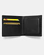 COACH®,3 IN 1 WALLET,Leather,Mini,Black,Inside View,Top View