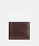 COACH®,3 IN 1 WALLET,Leather,Mini,Mahogany Brown,Front View