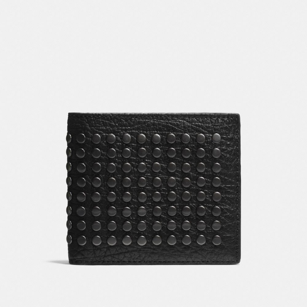 Double Billfold Wallet With Studs