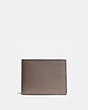 COACH®,SLIM BILLFOLD WALLET,Leather,FOG,Front View