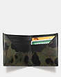 Double Billfold Wallet With Camo Print