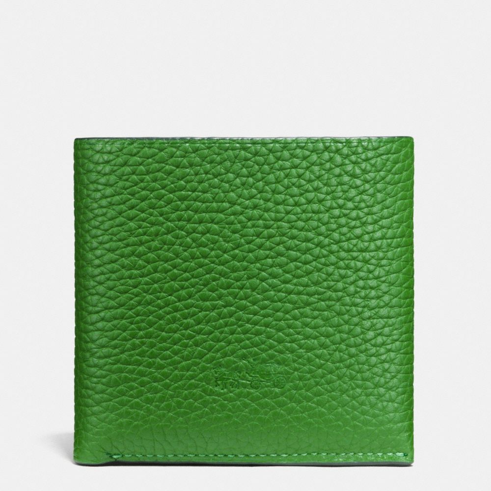 Billfold Wallet In Pebble Leather