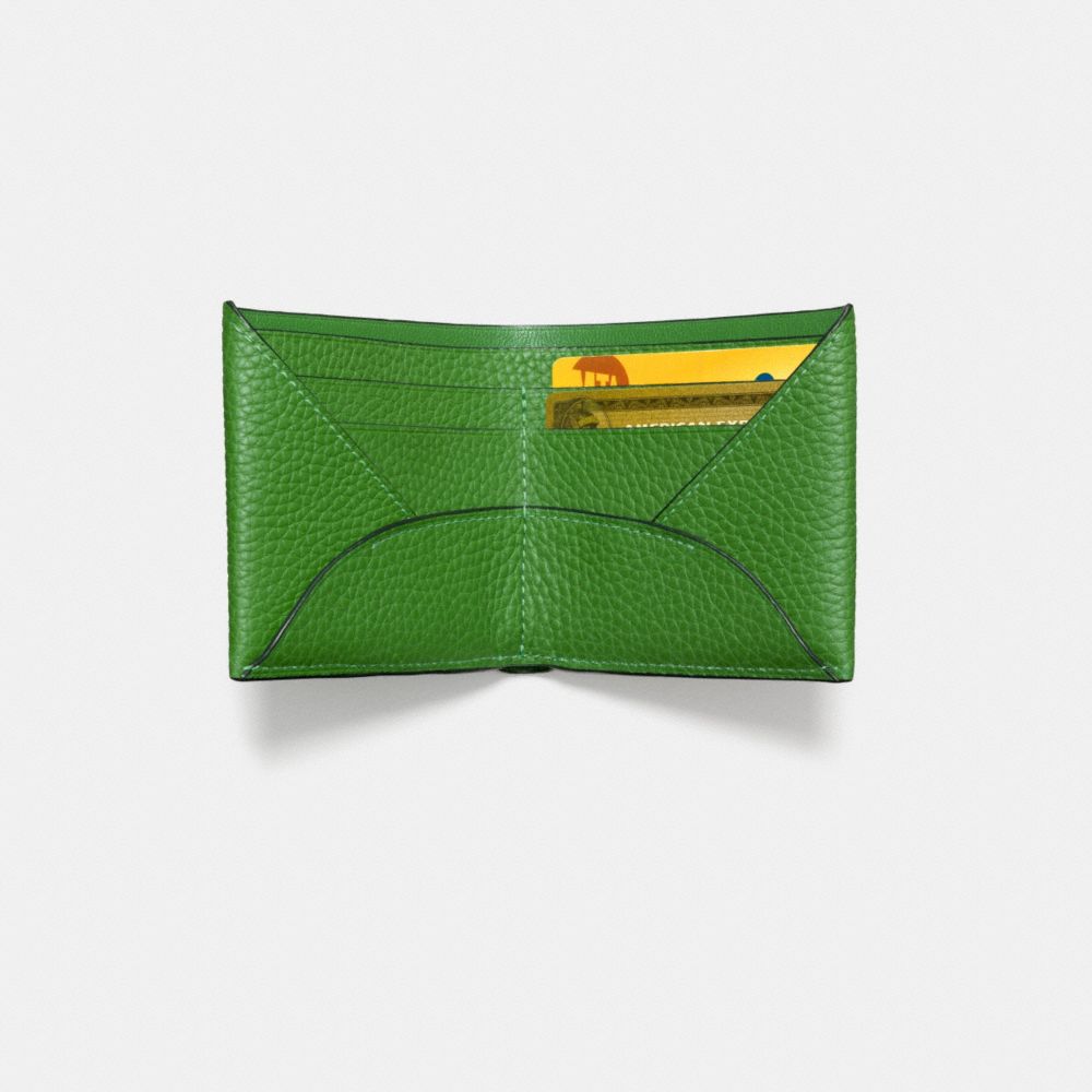 Billfold Wallet In Pebble Leather