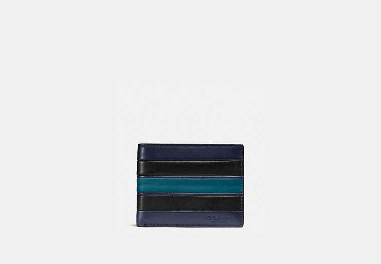 Slim Billfold Wallet With Varsity Stripe