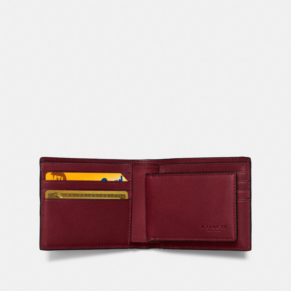 Coach 3 in 1 Wallet with Varsity Stripe