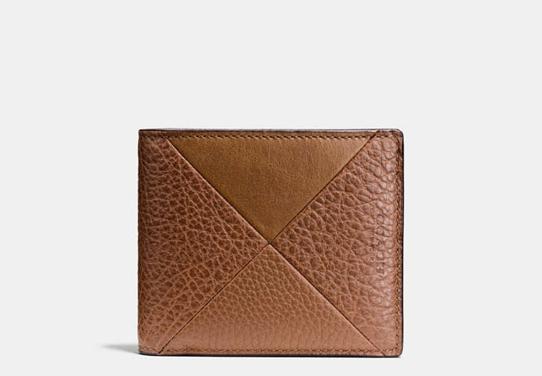3 In 1 Wallet In Patchwork Leather