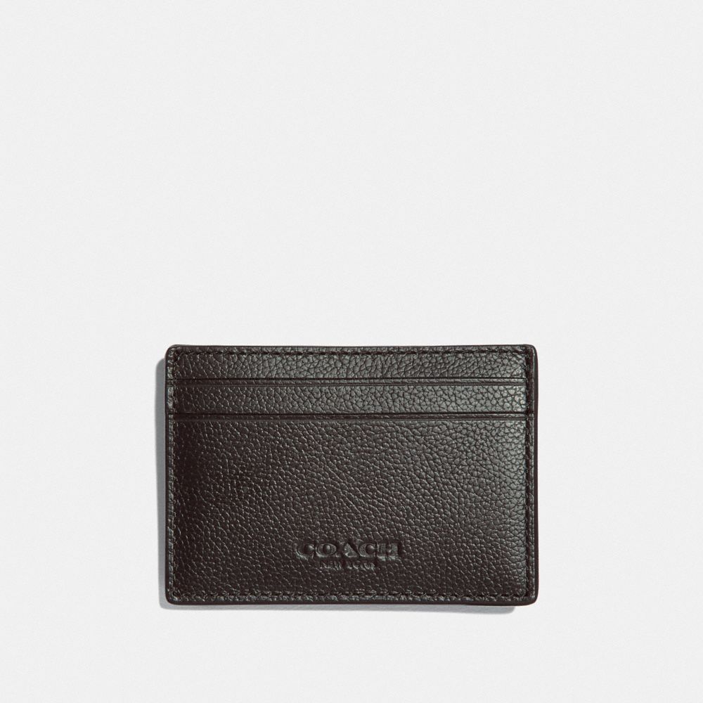 Nickel BLACK Money Clip Card Case