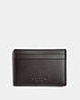 COACH®,MONEY CLIP CARD CASE,Nickel/BLACK,Front View