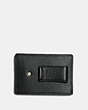 COACH®,MONEY CLIP CARD CASE,Nickel/BLACK,Back View