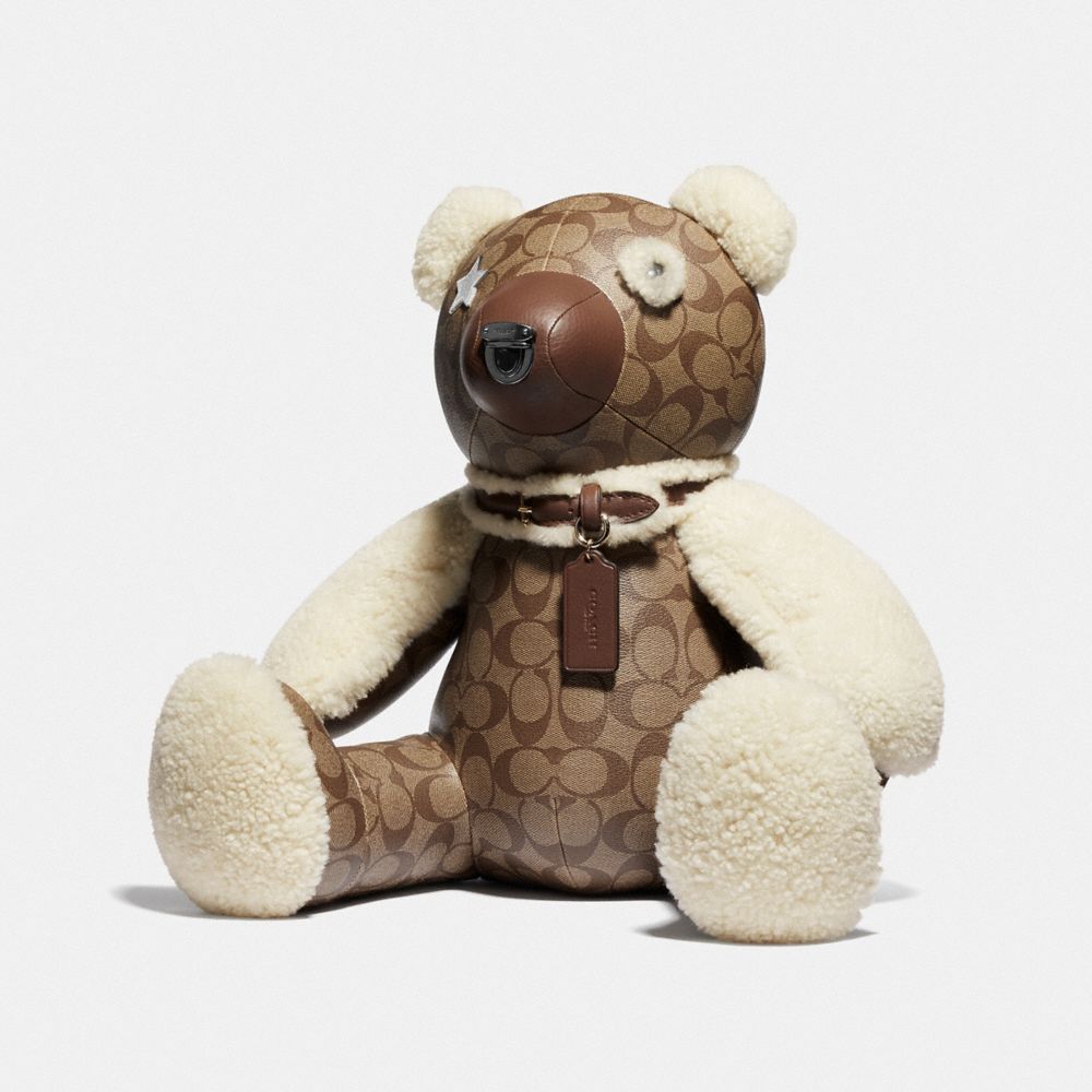 Coach teddy sale bear collection