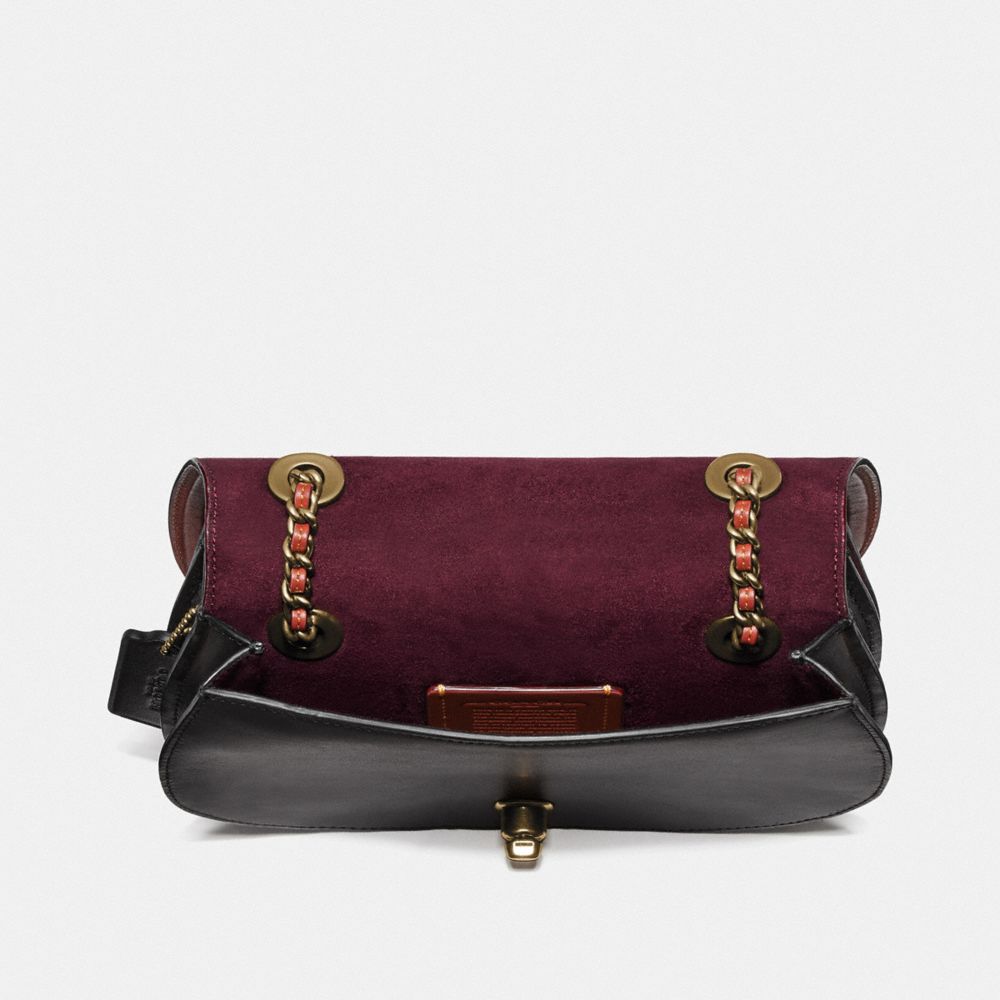 Parker Saddle Bag In Signature Canvas