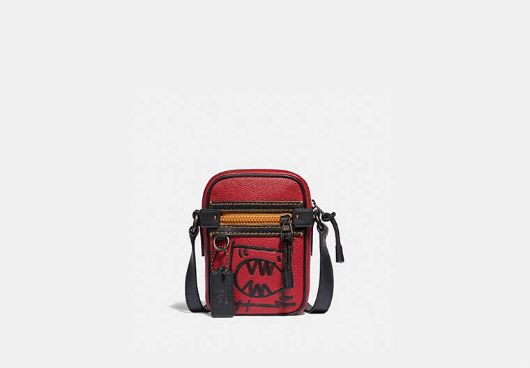 COACH®,DYLAN 10 WITH REXY BY GUANG YU,Leather,Mini,JI/Carnelian,Front View image number 0