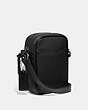 COACH®,DYLAN 10 WITH REXY BY YETI OUT,Leather,Black Copper/Black,Angle View