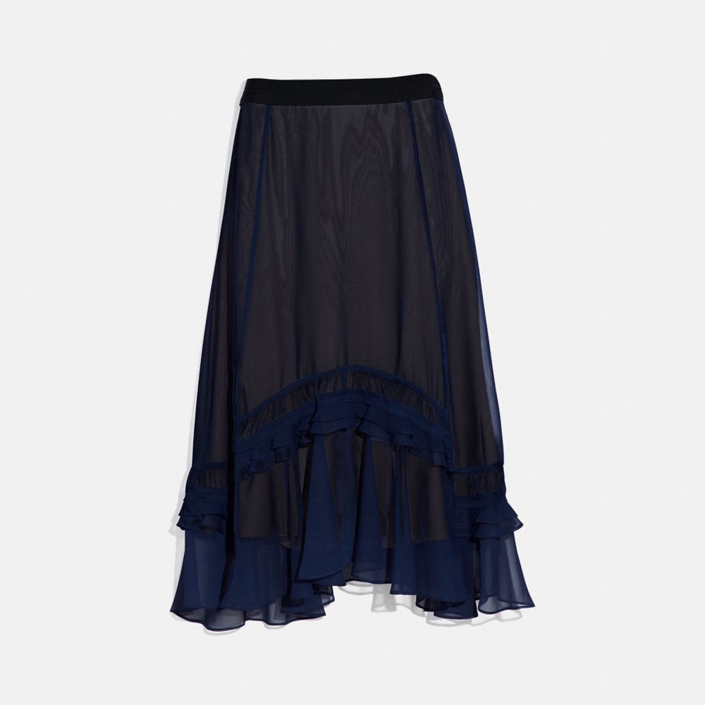 Long Tiered Skirt