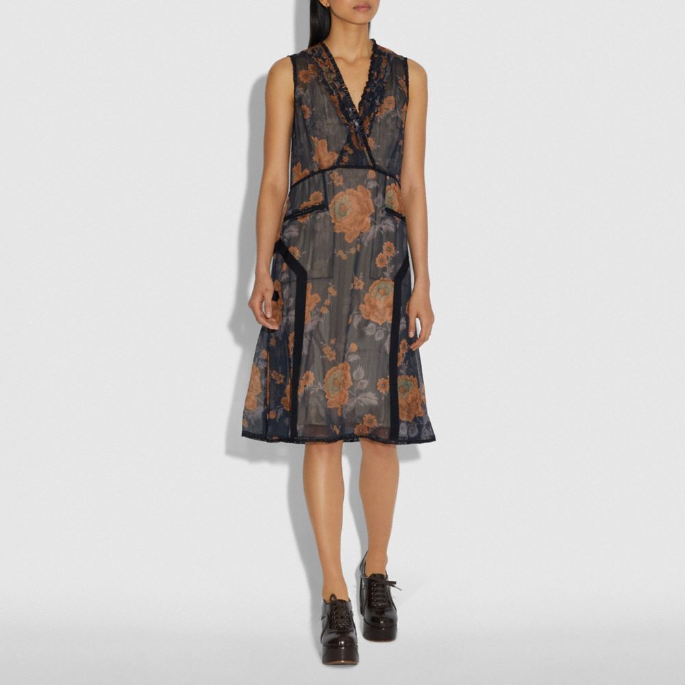 Lurex Military Dress