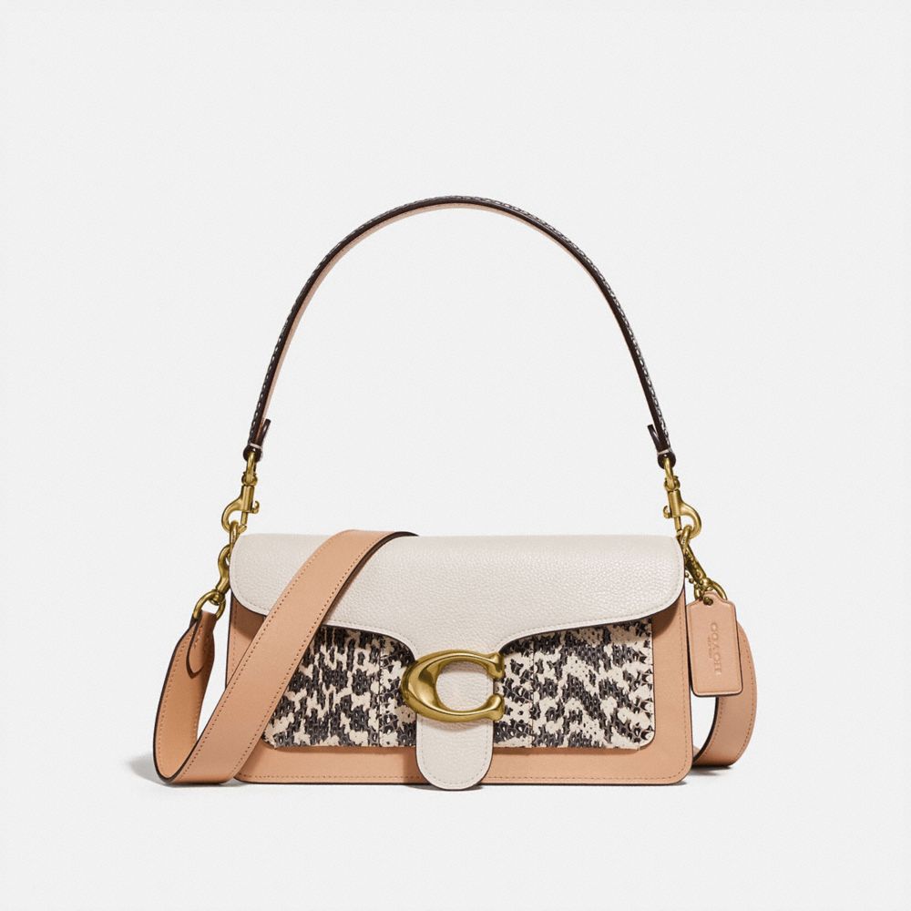 COACH®  Loop Bag Charm In Snakeskin