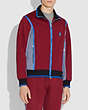 COACH®,TRACK JACKET,cotton,Red.,Scale View