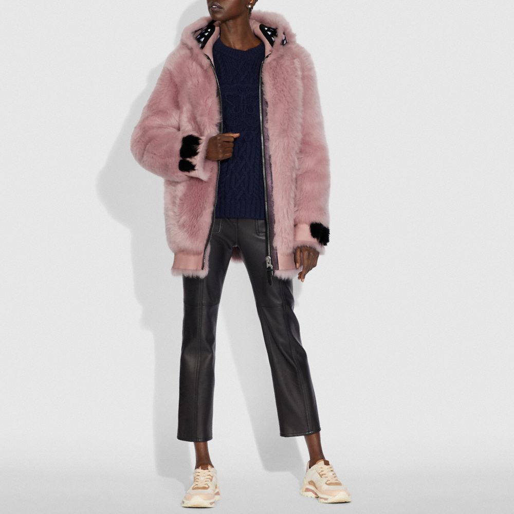 Rexy Shearling Hoodie