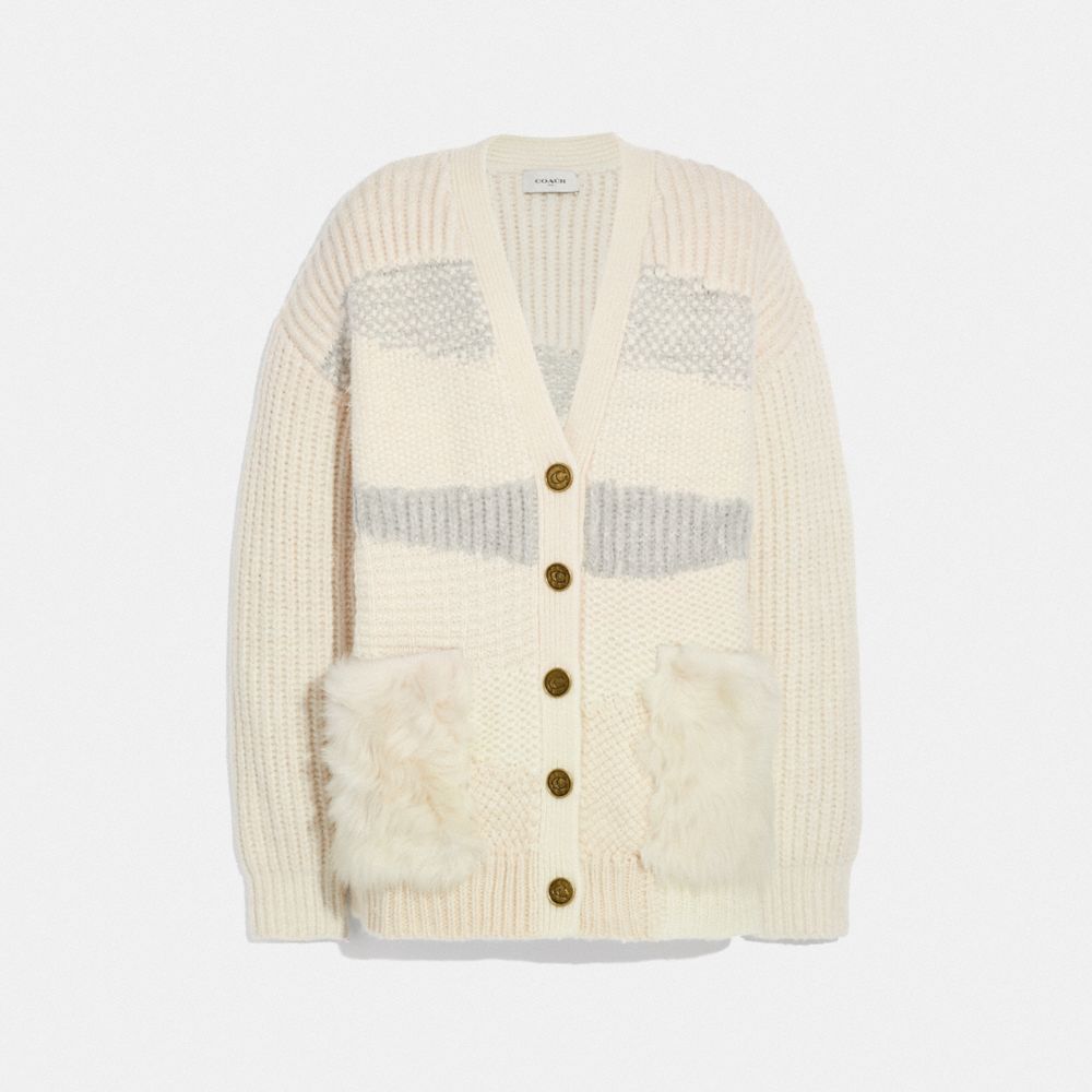 Cardigan With Shearling
