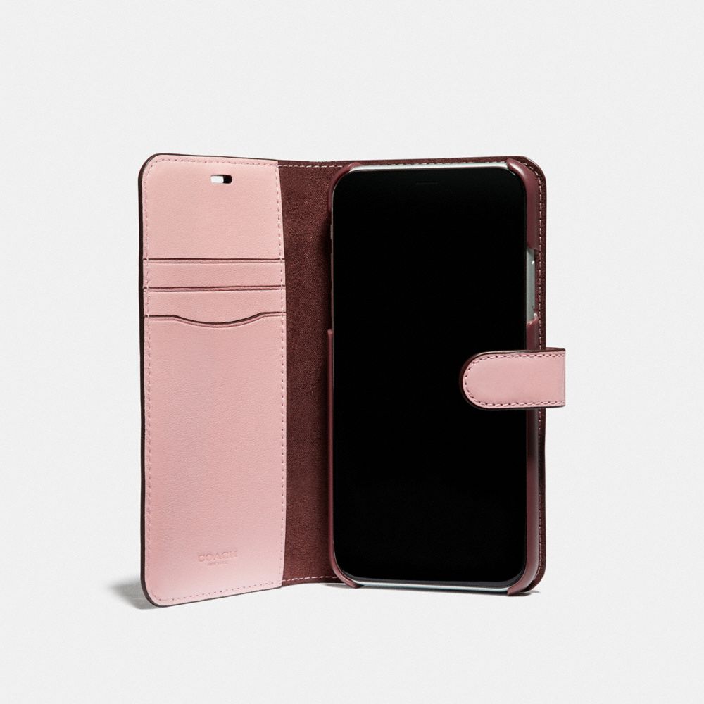 Coach iphone discount x wallet case