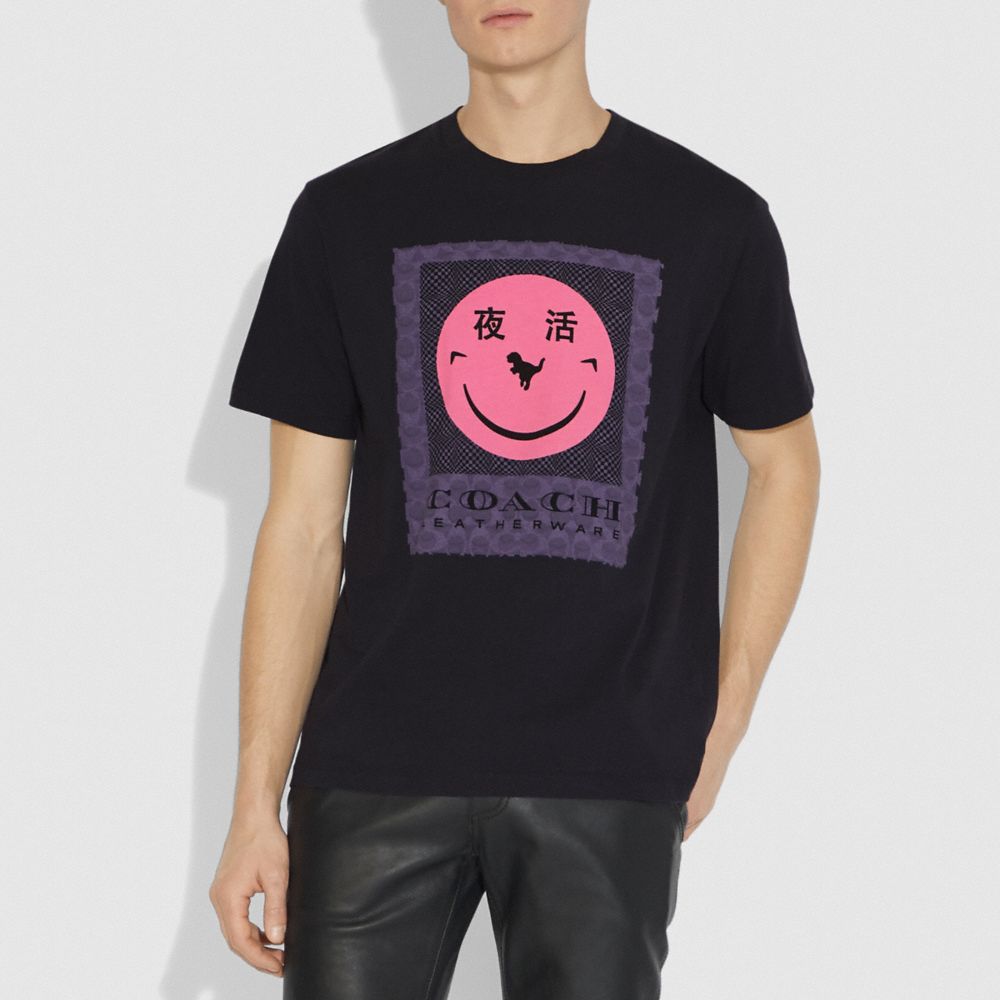 COACH®,Rexy By Yeti Out T Shirt,,Scale View